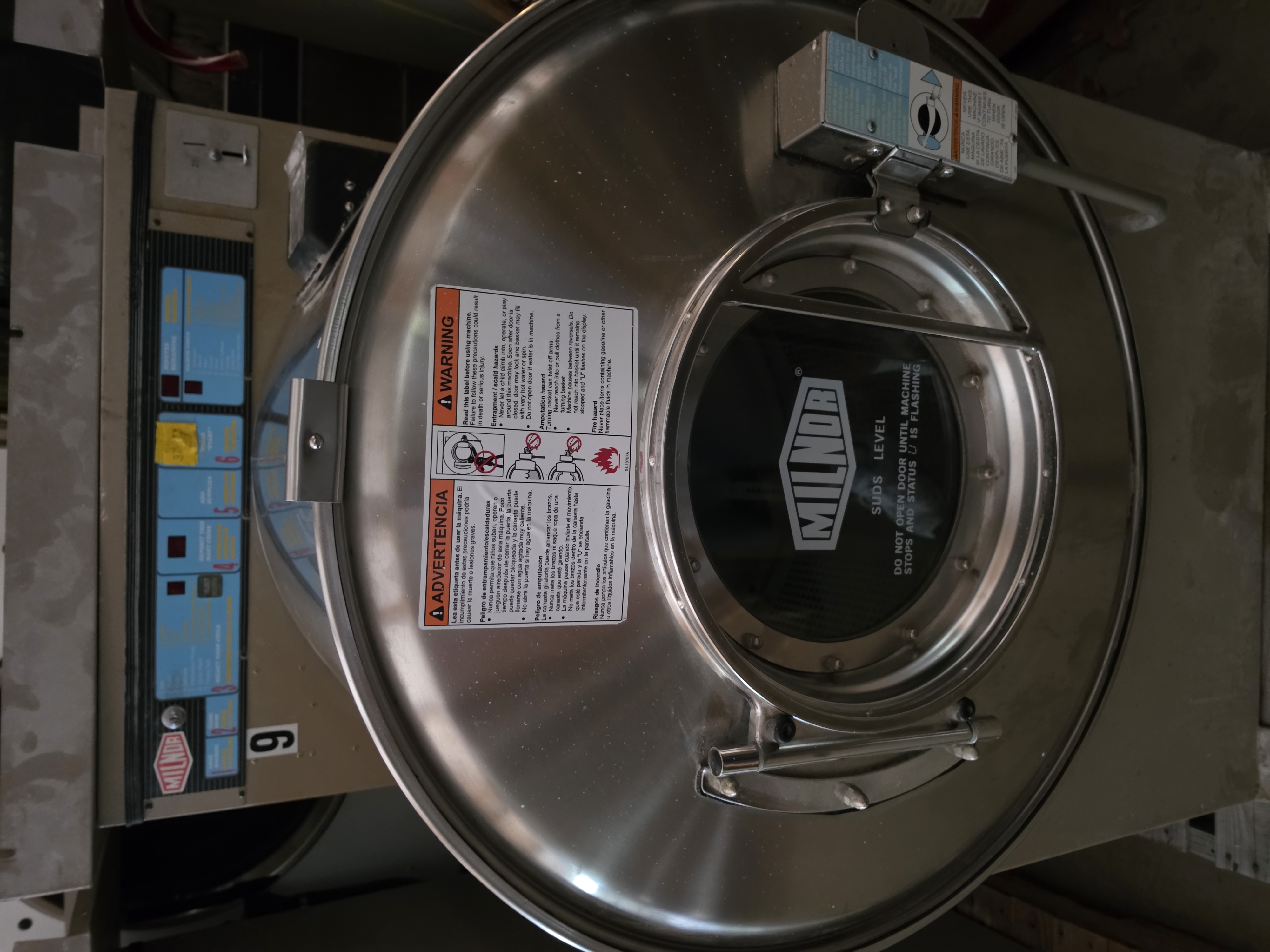 Milnor 60LB Coin Operated Washer 